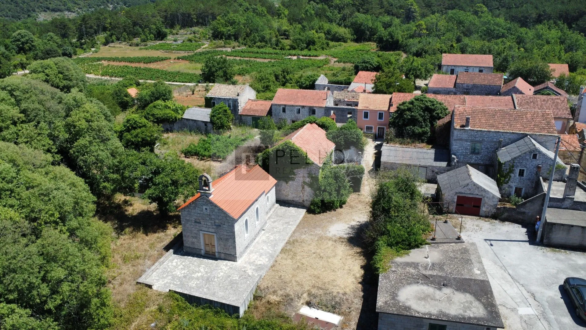 Kamena kuća s parkingom i okućnicom(Pelješac) - Donja Banda, Orebić