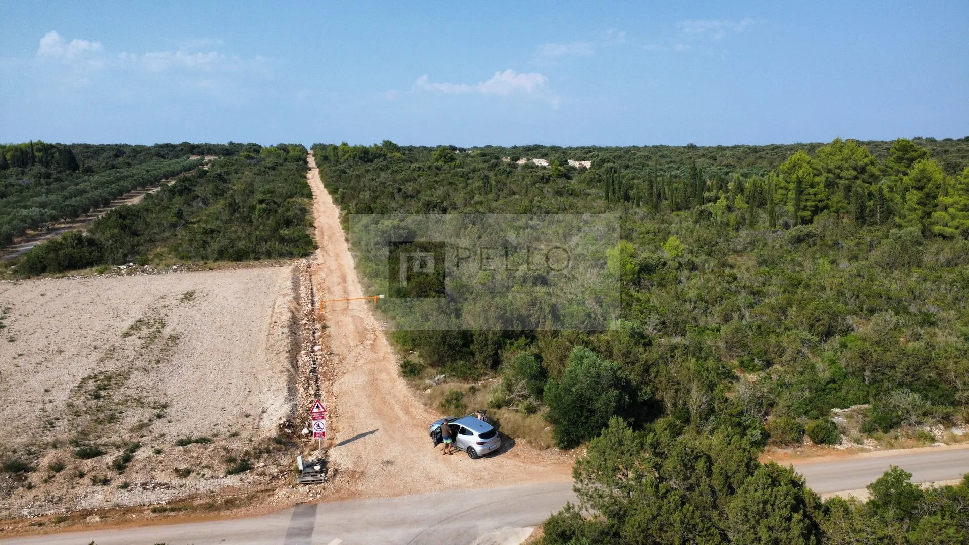 zemljište s otvorenim pogledom na more -130 m od mora investicija - slika 4