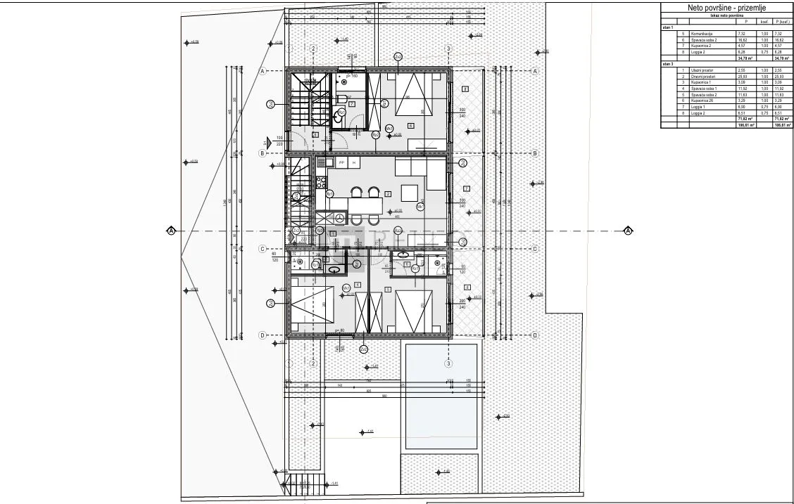 troetažan stan u stomorskoj-šolta(novogradnja)103m2 - slika 21
