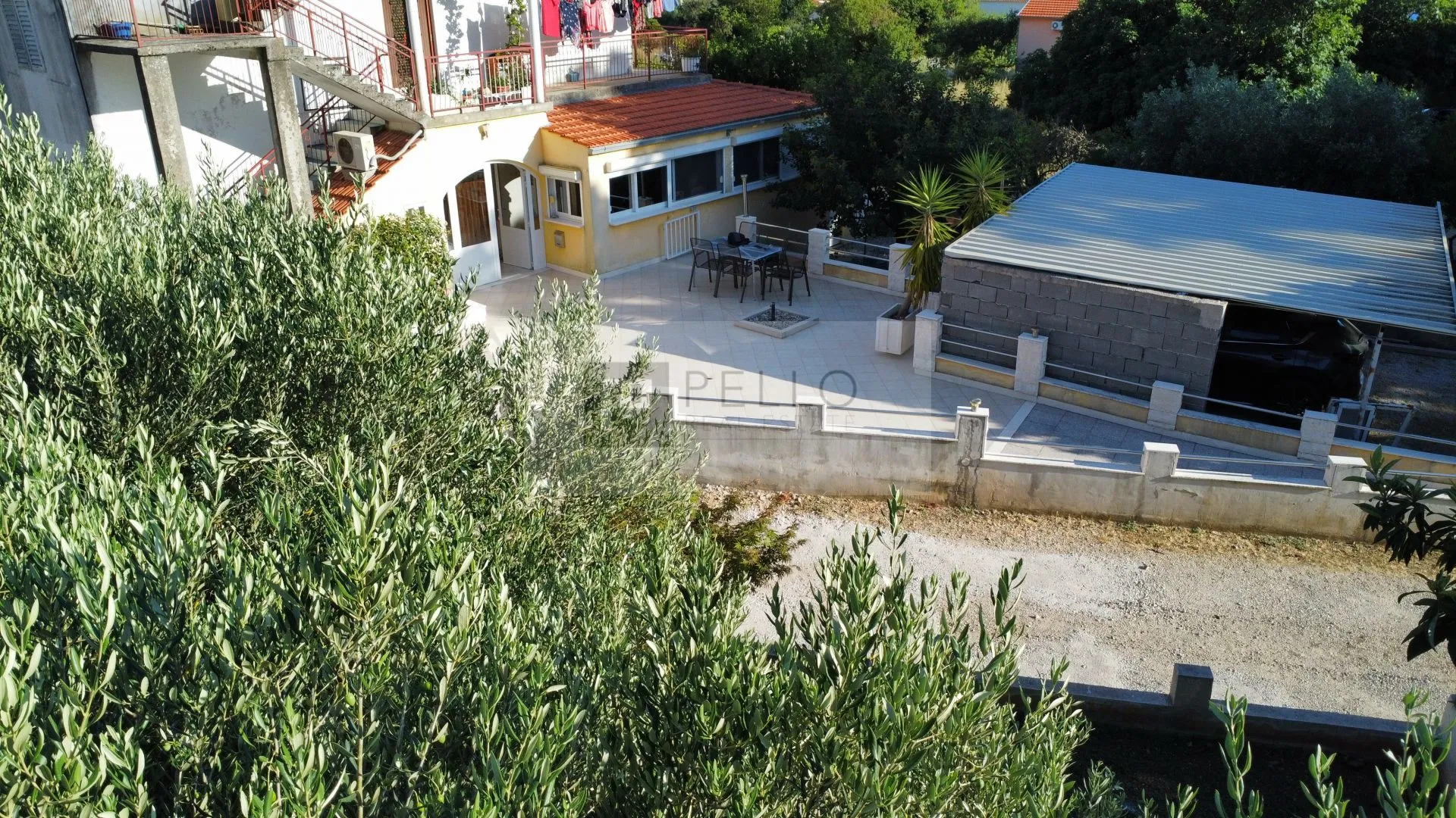 Trosobni stan s okućnicom u Vignju - Viganj, Orebić