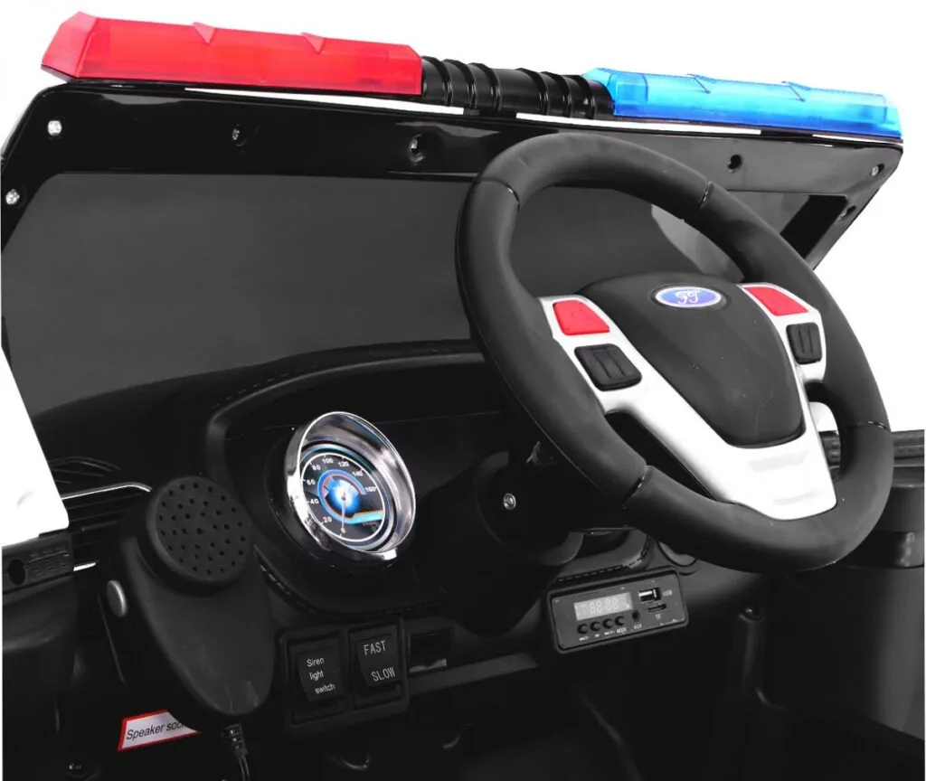 auto na akumulator suv police - crni - slika 10