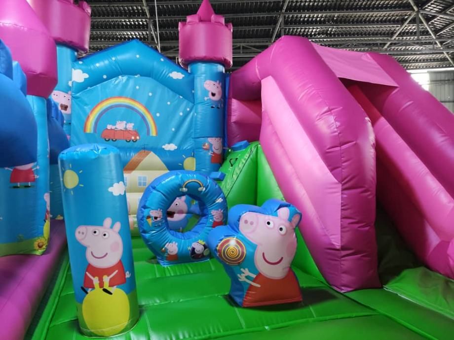 peppa pig combo igraonica na napuhavanje - slika 2