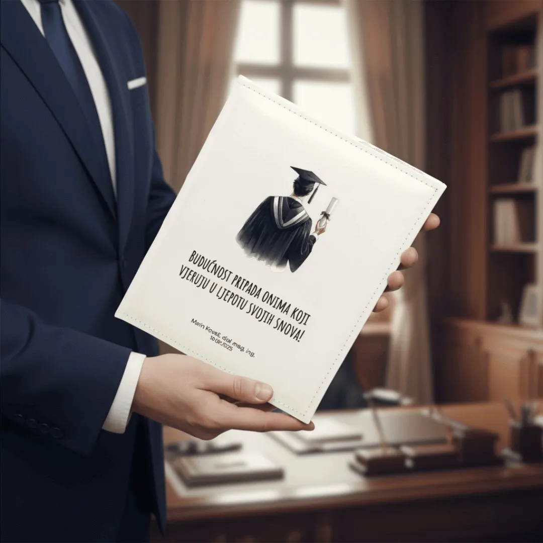 Foto album za diplomu – personalizirani poklon za diplomante - Virje