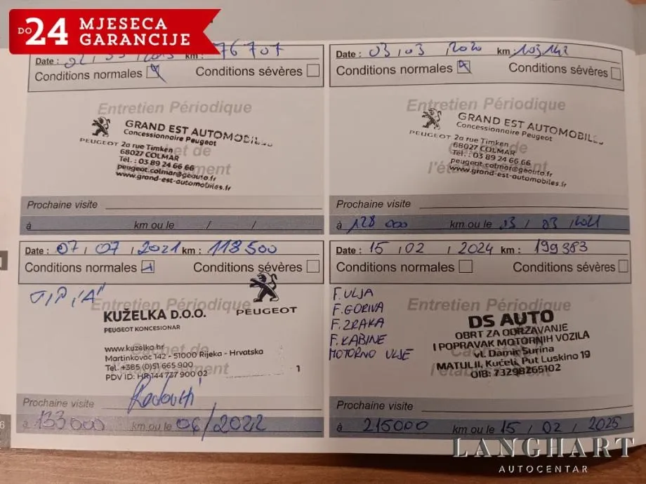 peugeot 2008 1,6 bluehdi,navi,velike servis, leasing bez učešća ! - slika 16