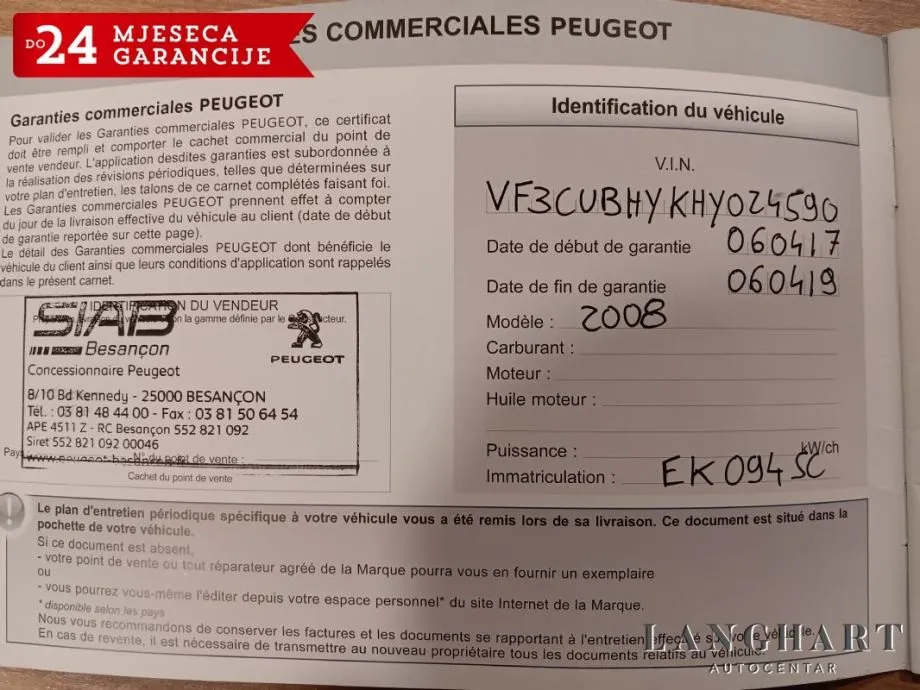 peugeot 2008 1,6 bluehdi,navi,velike servis, leasing bez učešća ! - slika 15