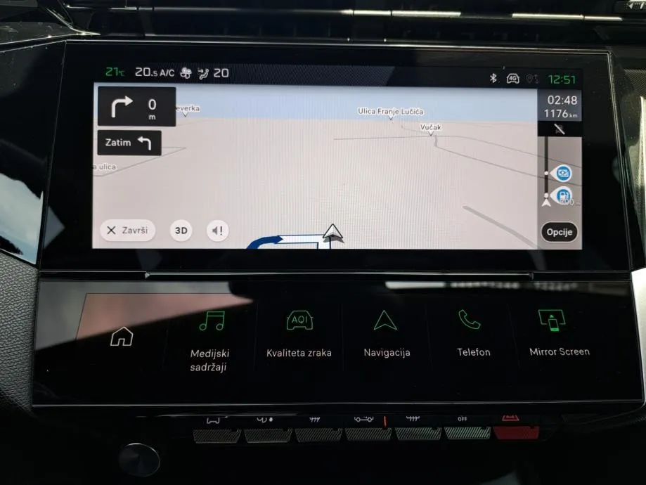 peugeot 408 gt hybrid 145 e-dcs6 - slika 14