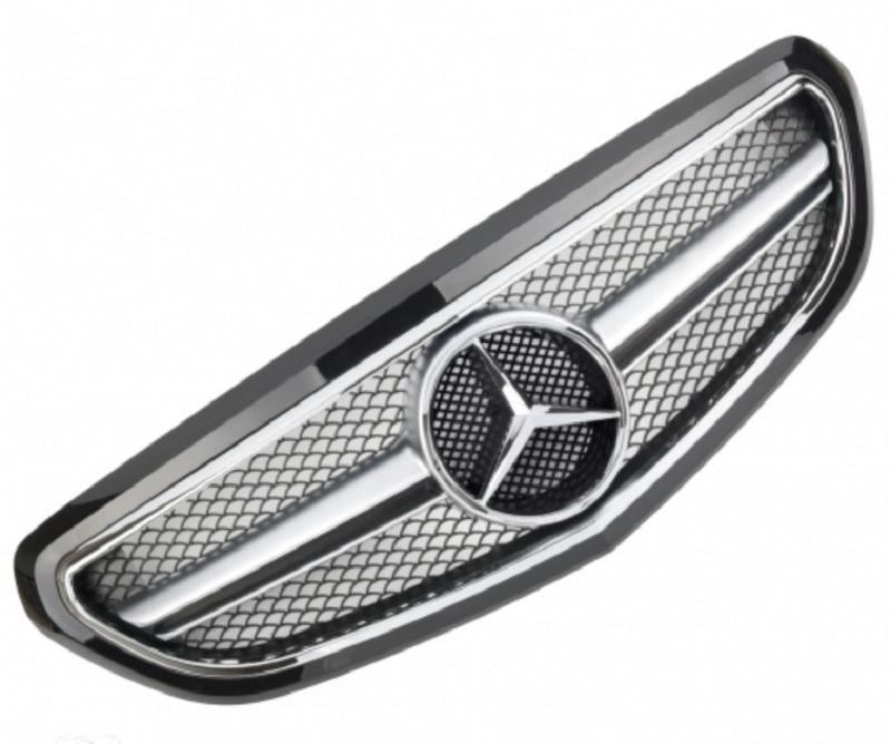 maska za mercedes benz e klasa w212- facelift - amg dizajn- top izgled - slika 3