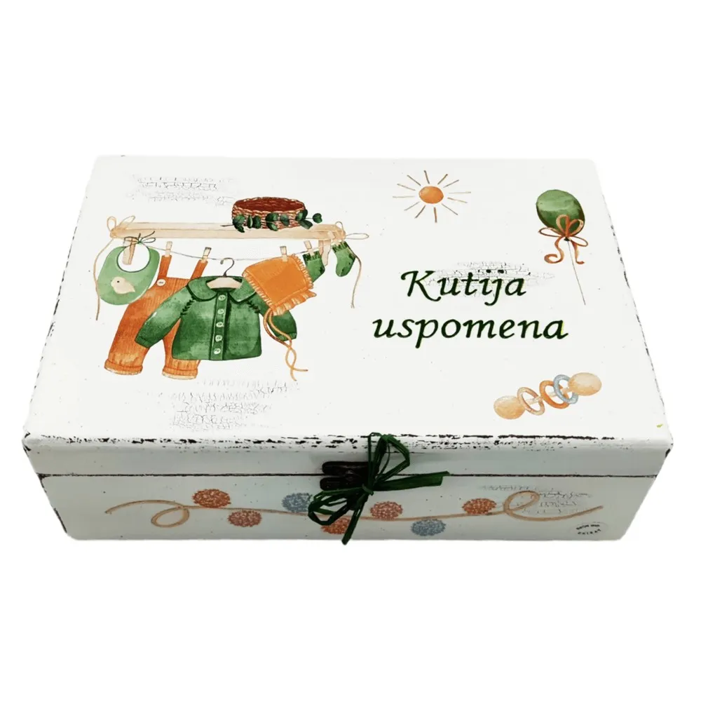 kutija uspomena za dječaka – za uspomene iz djetinjstva - slika 2