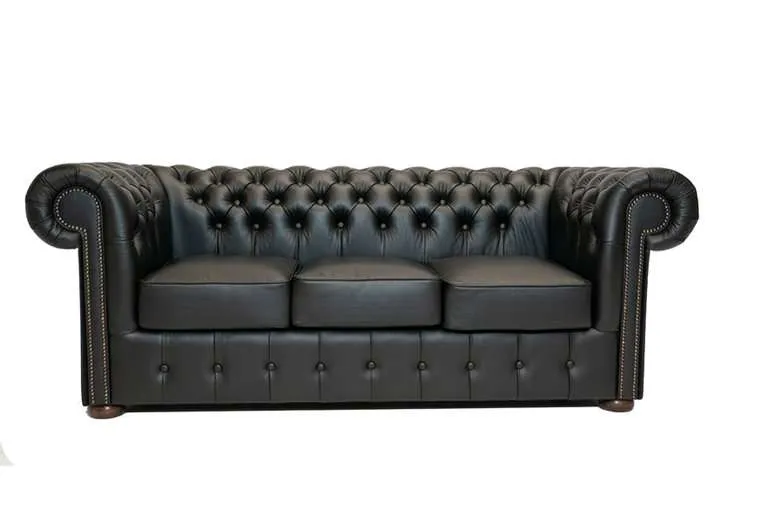 chesterfield trosjed class leather | 3-sjedišta - slika 1