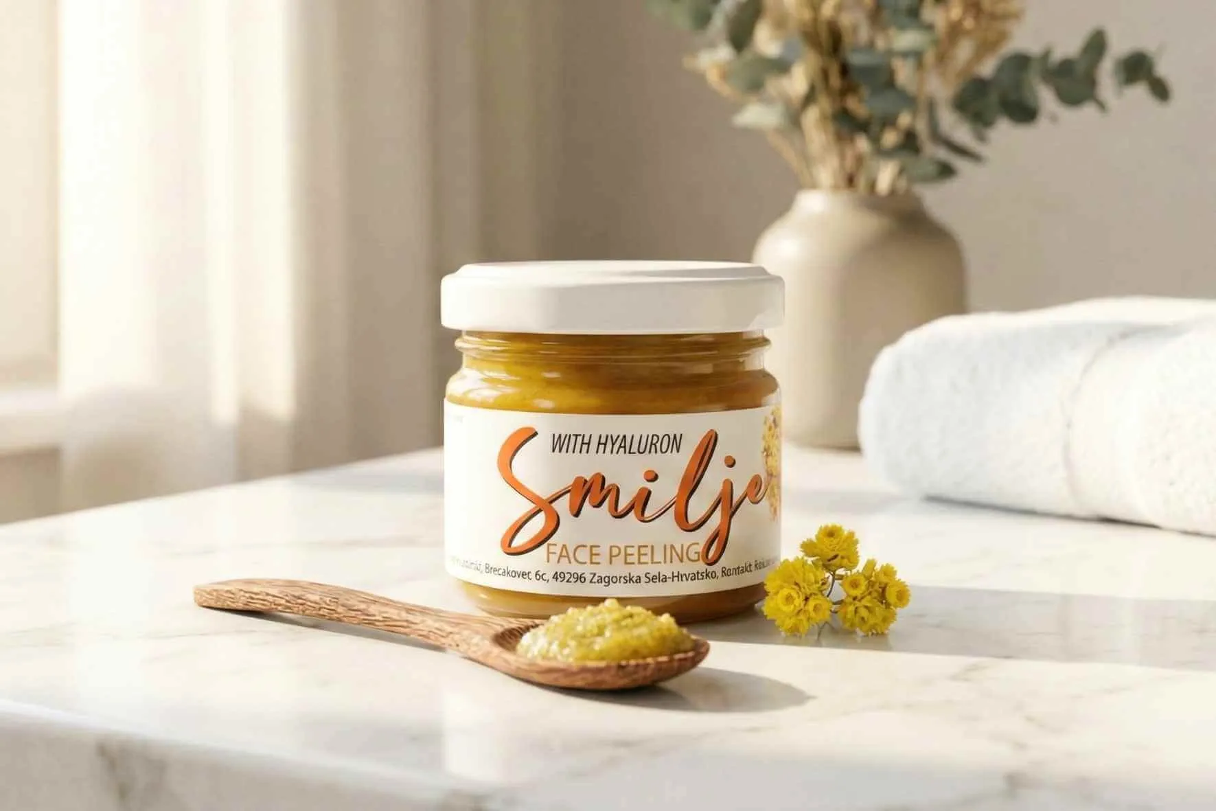 piling za lice – smilje - slika 1