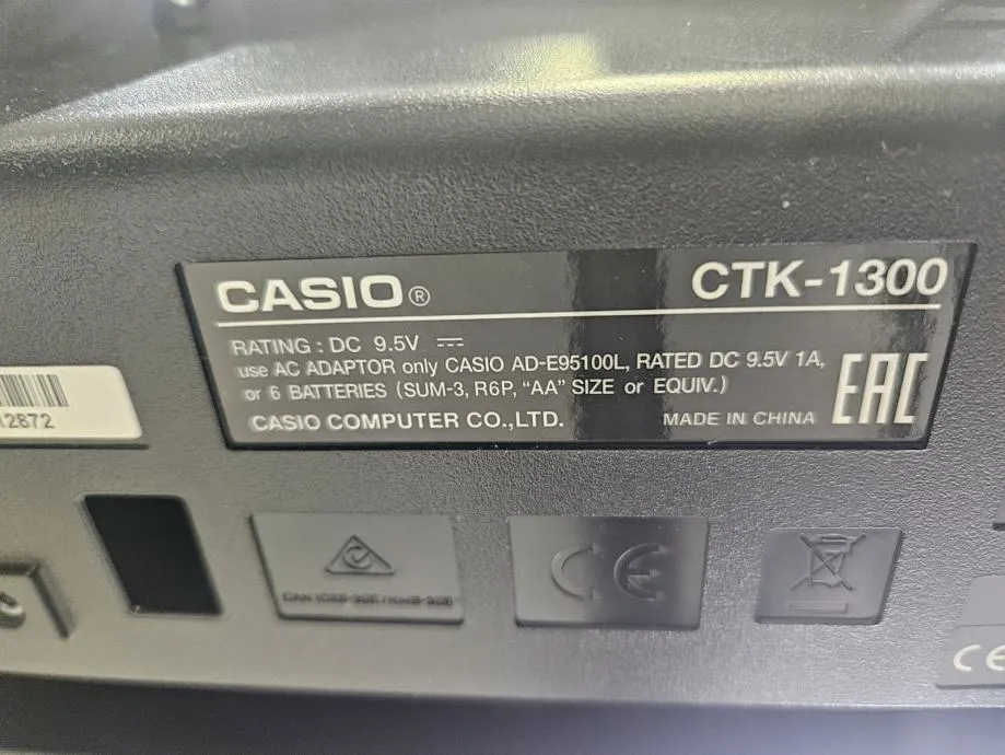 klavijatura casio ctk-1300 / r1, rate! - slika 4