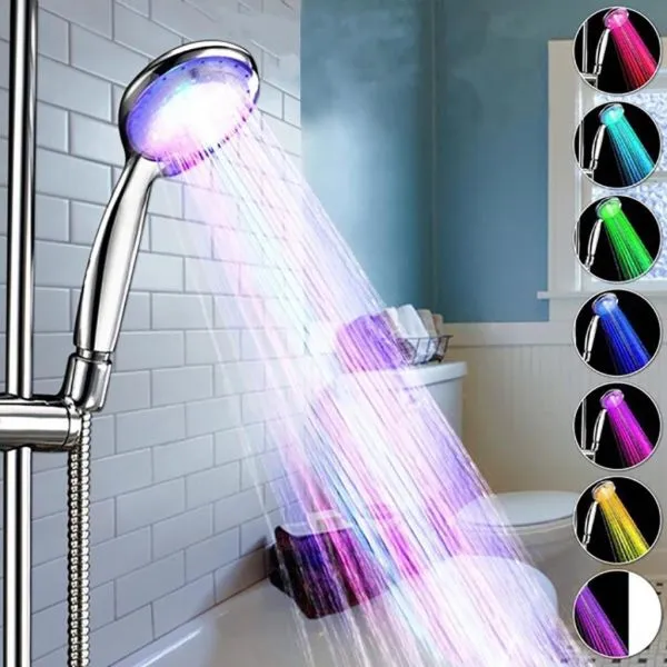 led tuš, mjenja boju, reagira na temperaturu vode - slika 4
