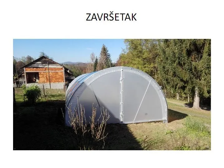 plastenik tunel - 4,5m širine - slika 5
