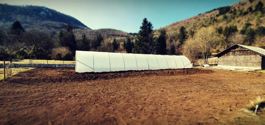 plastenik tunel - 4,5m širine - slika 2