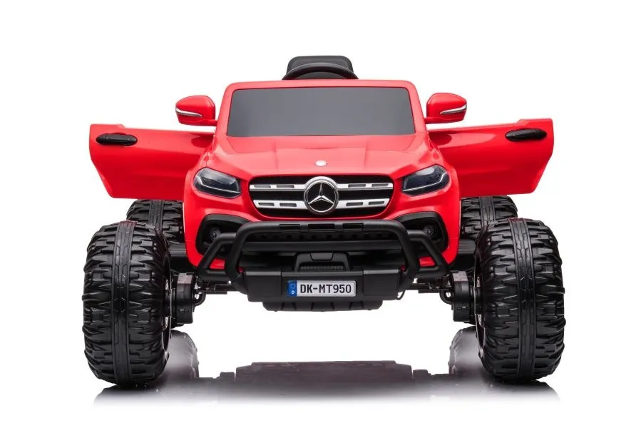 licencirani auto na akumulator mercedes dk-mt950 4x4 - crveni - slika 6