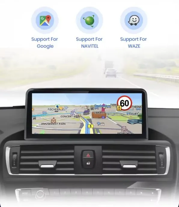 bmw evo f30 f31 f34 2017-2021 original multimedija android kamera - slika 4