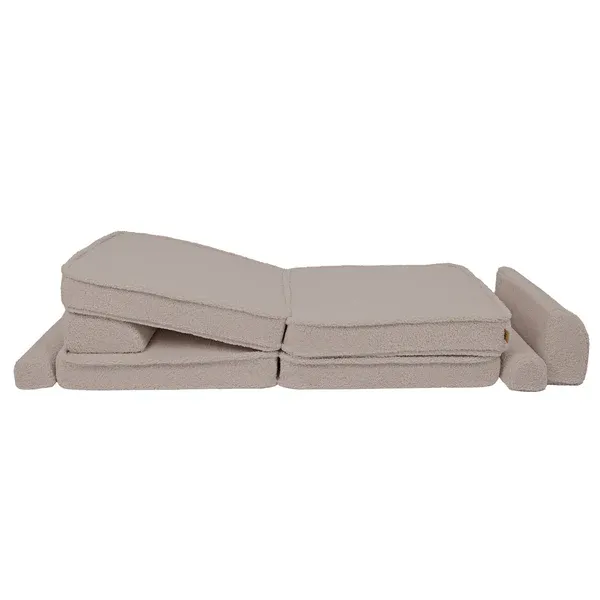 velika modularna sofa za djecu - premium bearly, svijetlosiva - slika 3