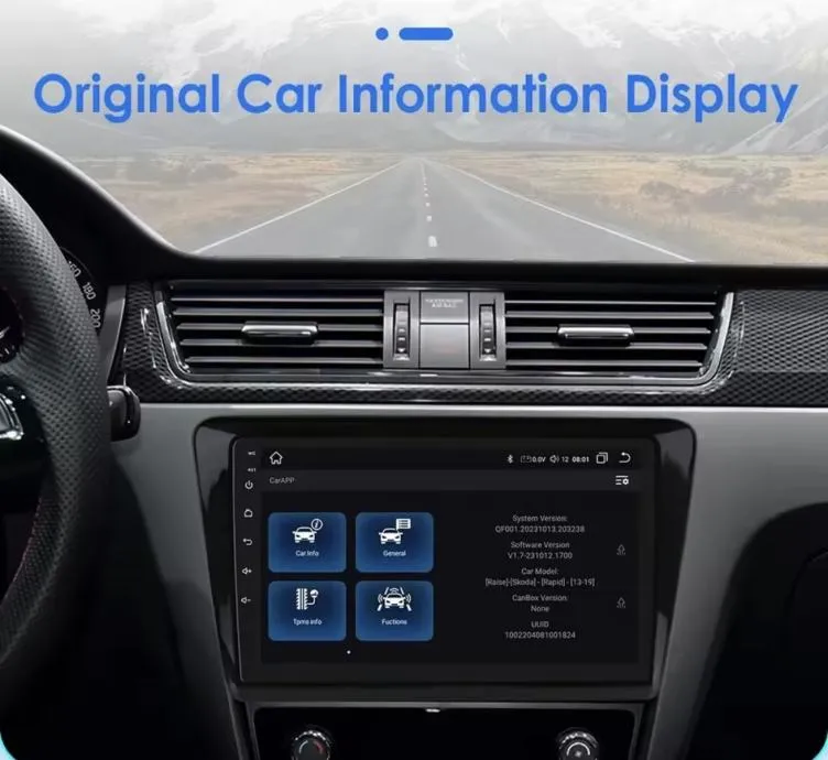original android ekran skoda rapid 2013-2019 multimedija navigacija - slika 4