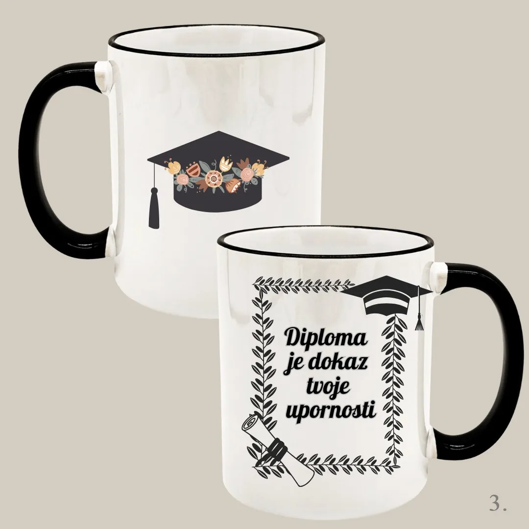 šalica za diplomu – personalizirani poklon za diplomiranje - slika 4
