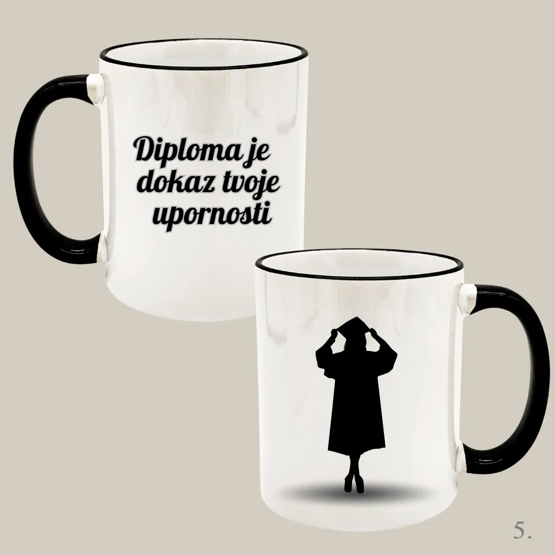 šalica za diplomu – personalizirani poklon za diplomiranje - slika 6