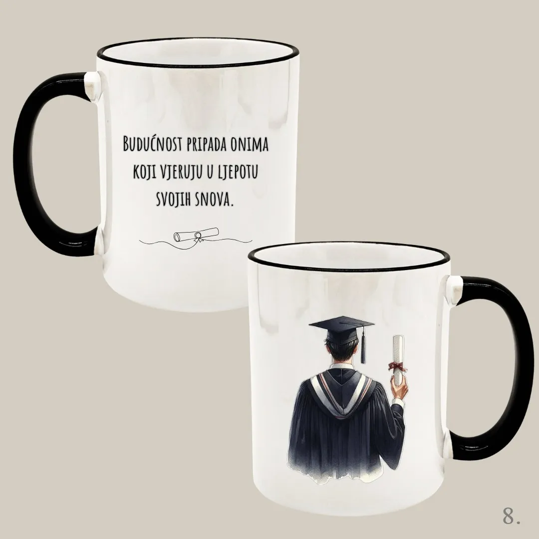 šalica za diplomu – personalizirani poklon za diplomiranje - slika 9