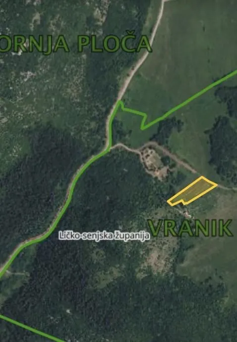 poljoprivredna zemljišta, vranik, lovinac, 45966 m2 - slika 2