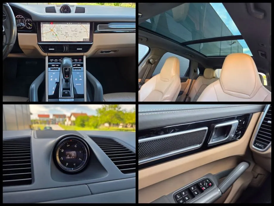 porsche cayenne e-hybrid, pano, 360, zračni, karbon, 22", pdv, reg. - slika 17