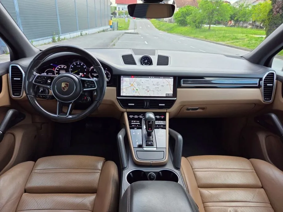 porsche cayenne e-hybrid, pano, 360, zračni, karbon, 22", pdv, reg. - slika 11
