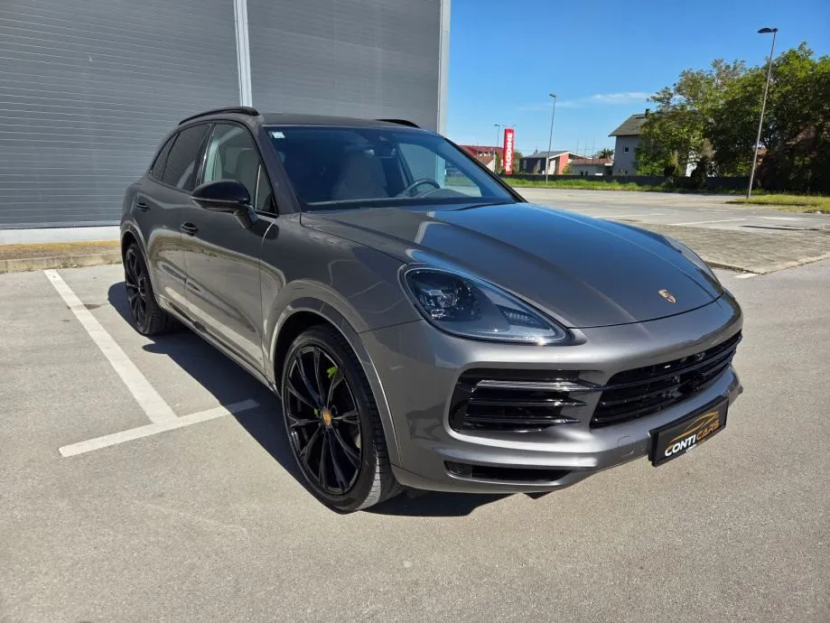 porsche cayenne e-hybrid, pano, 360, zračni, karbon, 22", pdv, reg. - slika 3