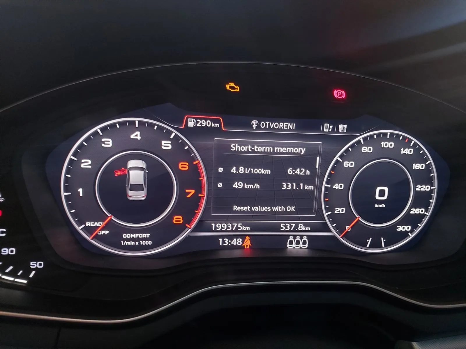 audi a4 (b9) 35 tfsi (2.0 tfsi mildhybrid) - vc, matrix, 8x alu - slika 16