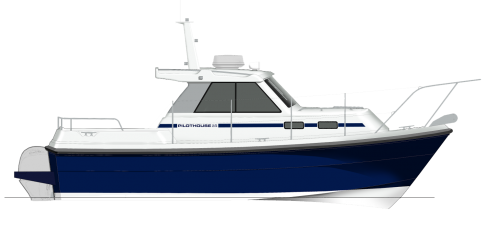 vanbrodski motor orkeny pilot house 25 - slika 2