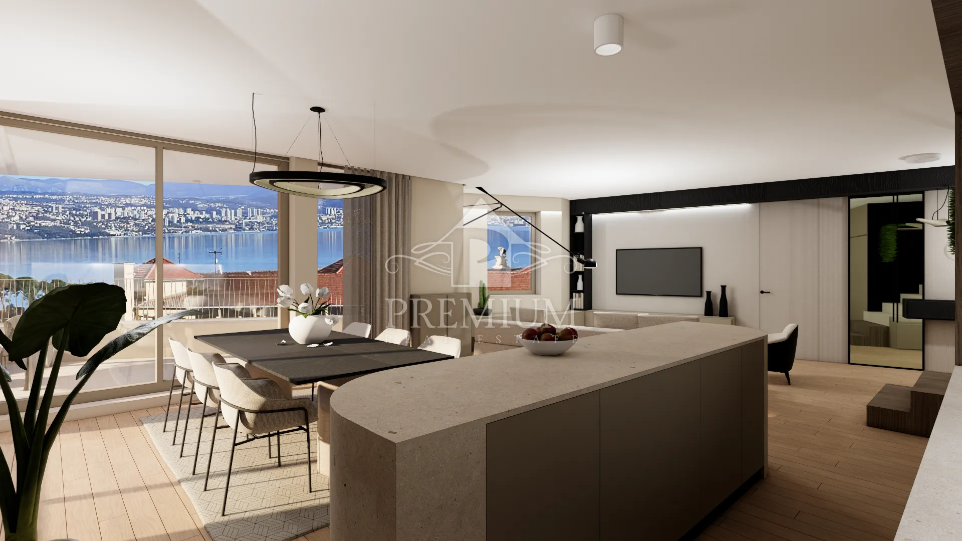 penthouse sa bazenom, lift, garaža, blizina mora - slika 14