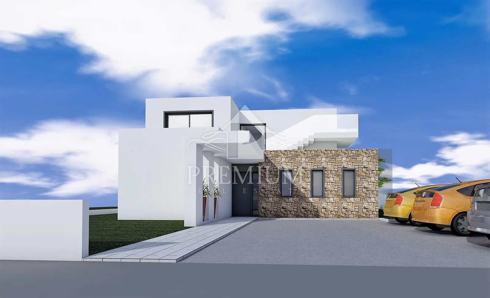 građevinsko zemljište, sa projektom za modernu vilu sa bazenom - slika 6