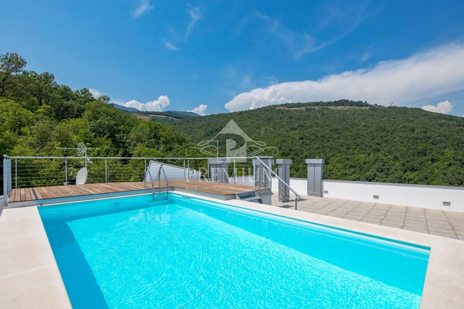 penthouse sa bazenom, lift, garaža, pogled - slika 5