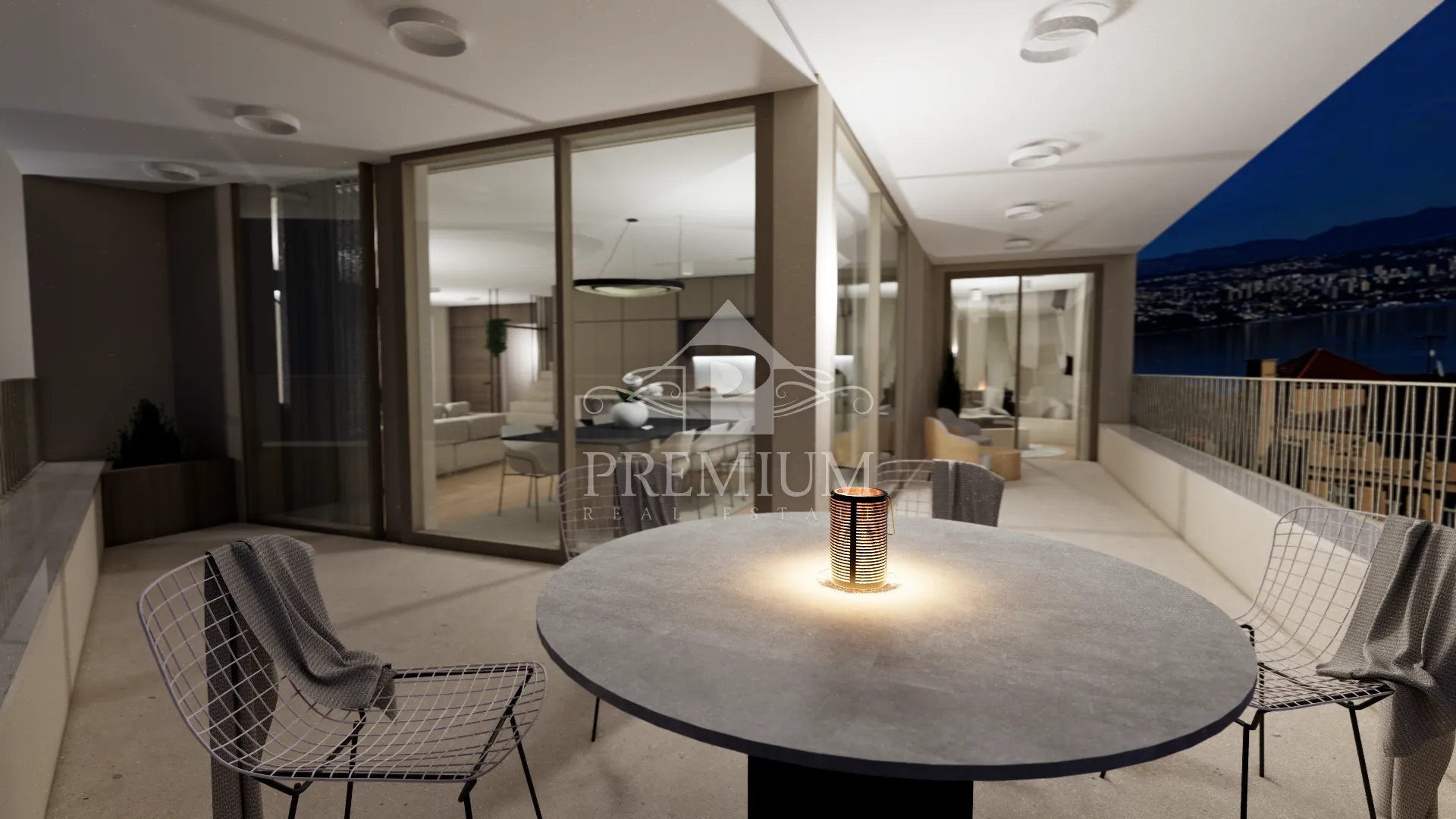 penthouse sa bazenom, lift, garaža, blizina mora - slika 16