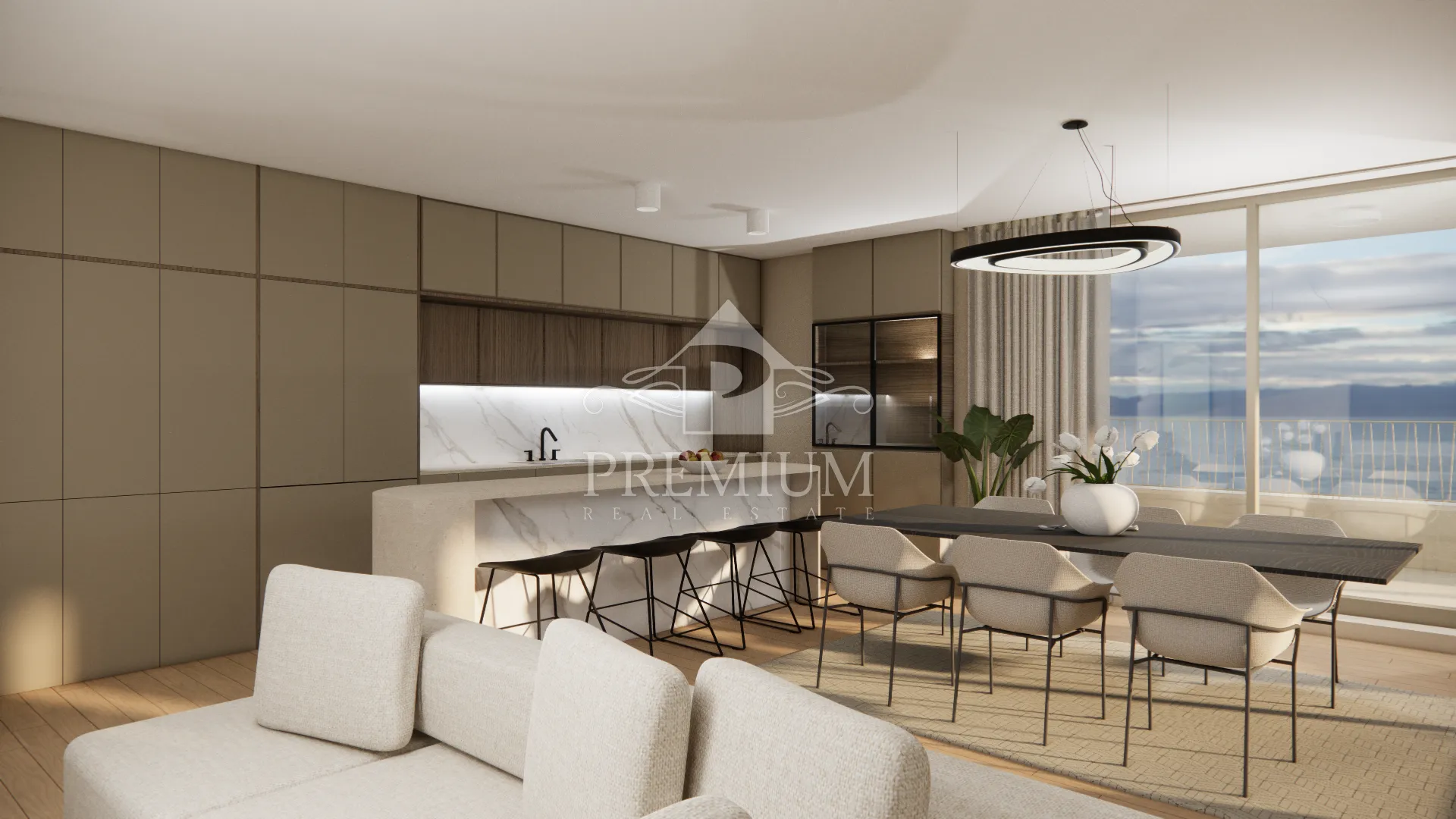 penthouse sa bazenom, lift, garaža, blizina mora - slika 11