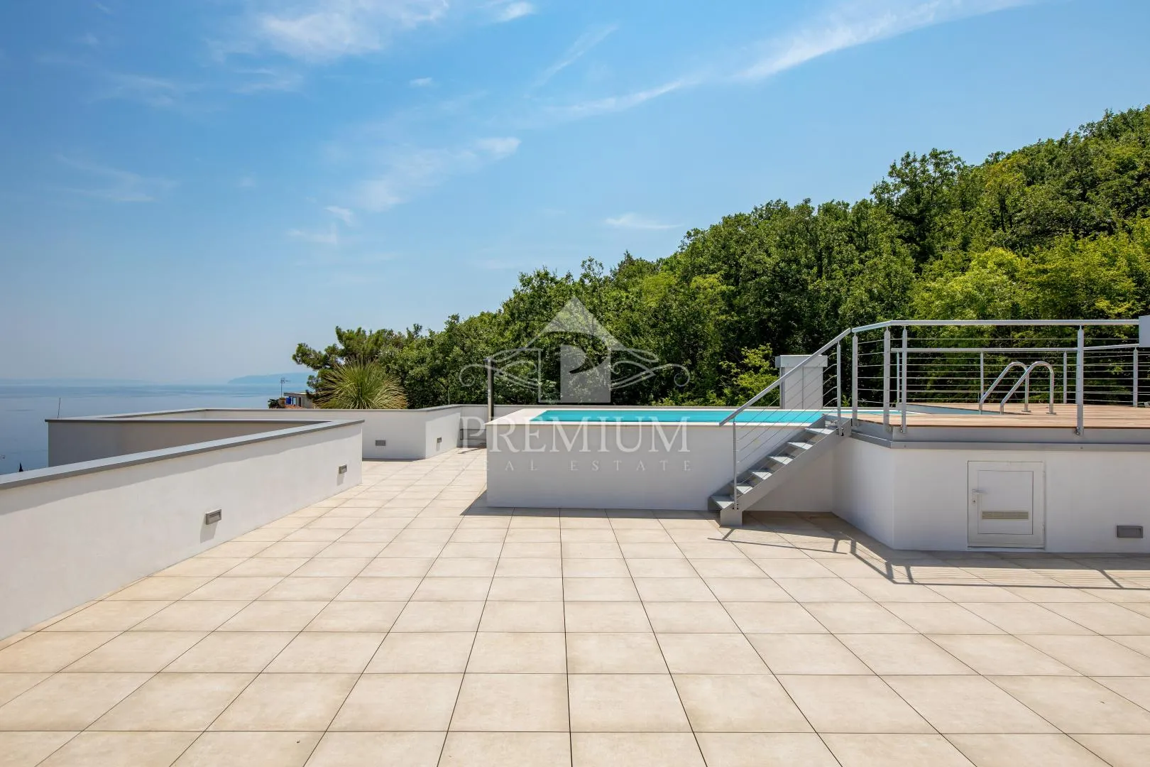 penthouse sa bazenom, lift, garaža, pogled - slika 56