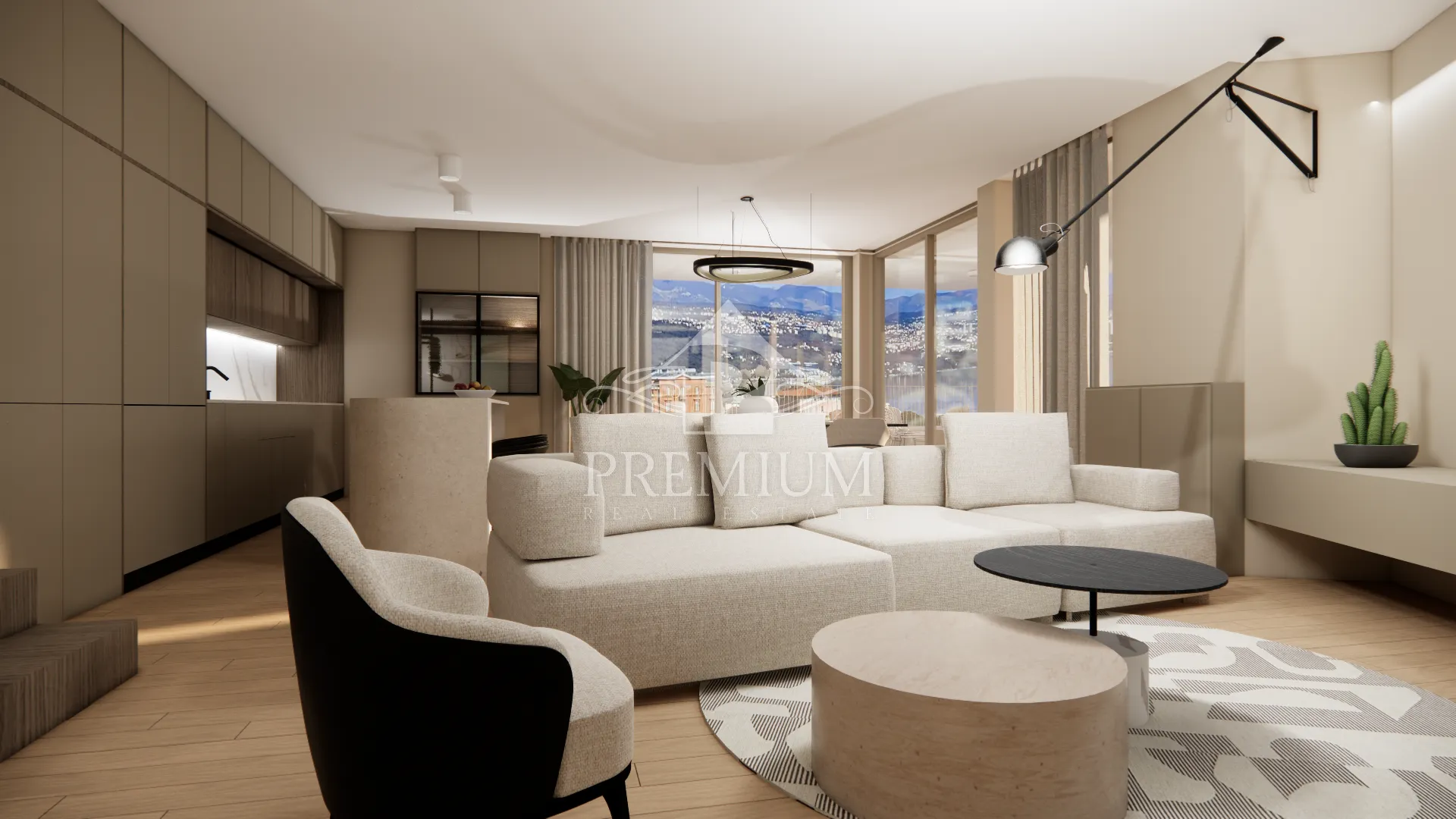 penthouse sa bazenom, lift, garaža, blizina mora - slika 6