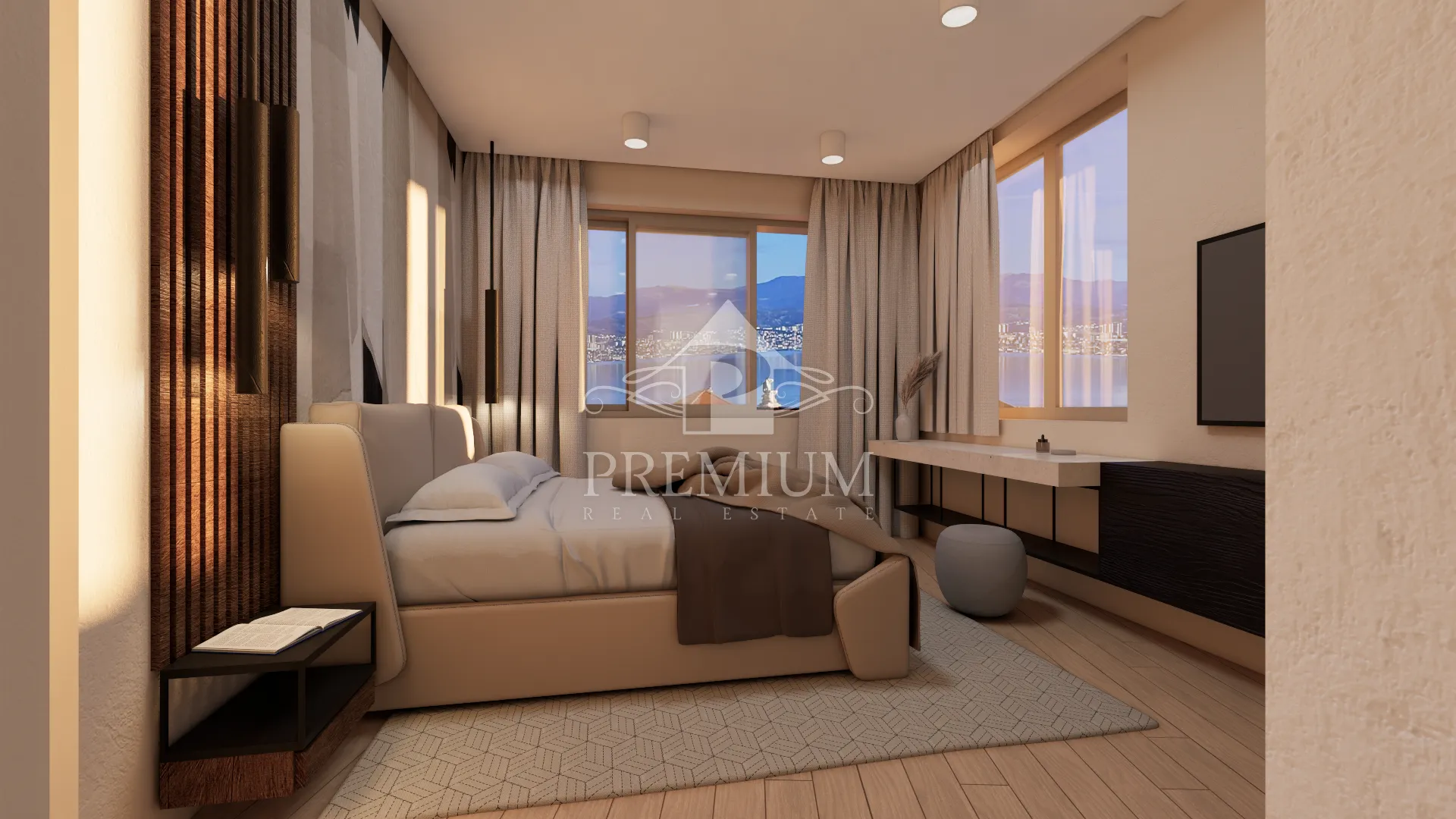 penthouse sa bazenom, lift, garaža, blizina mora - slika 20