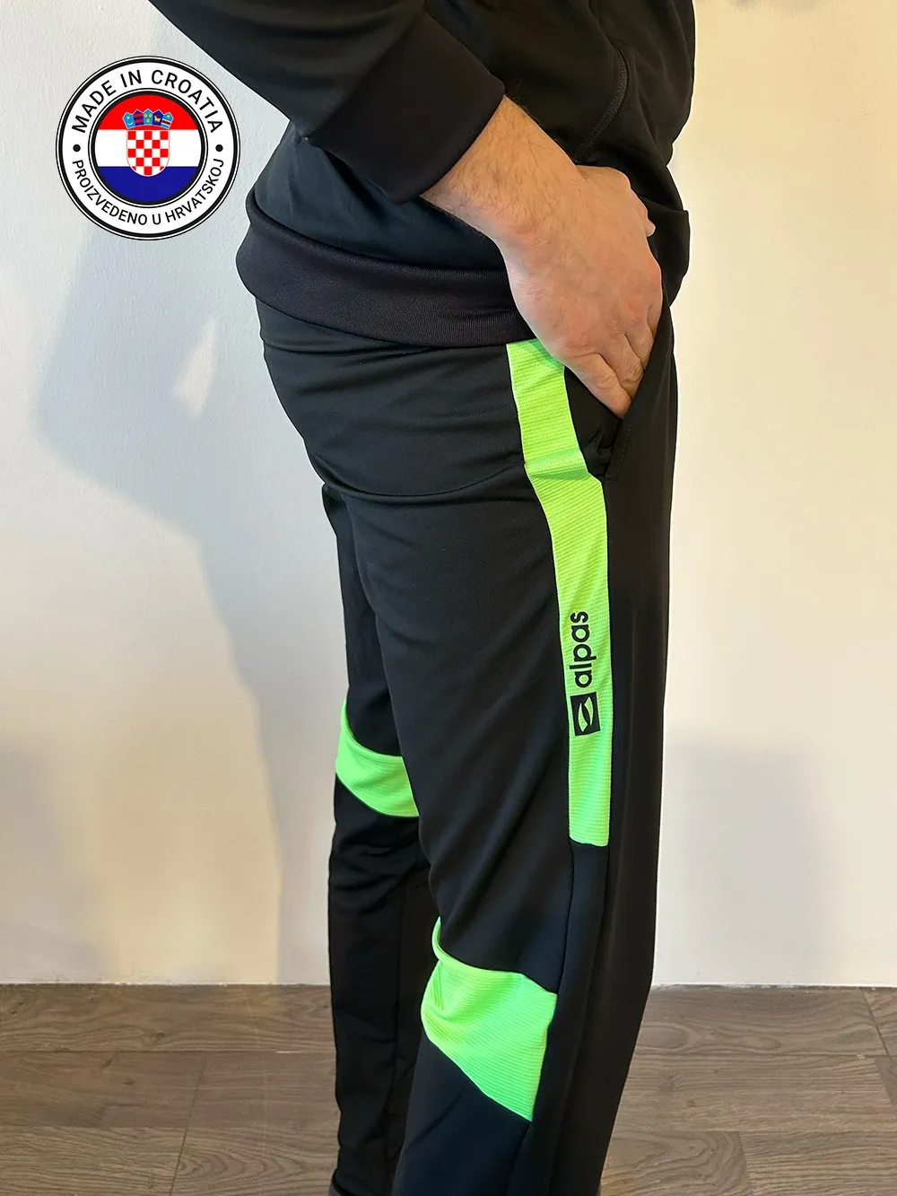 alpas premium svečana trenirka -zelena - slika 3