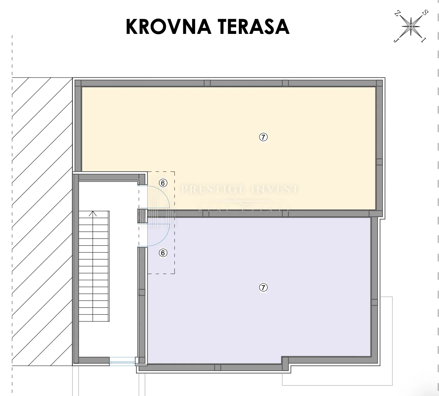 bibinje - z2- s5- penthouse s krovnom terasom - slika 10