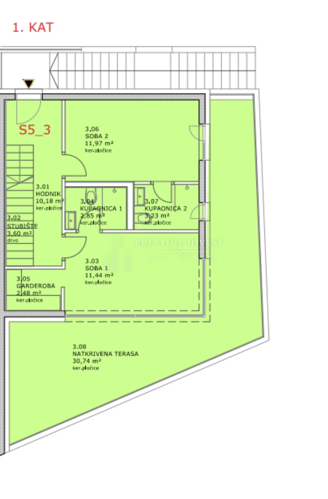 luksuzan penthouse s garažom- 1. red uz more - slika 41