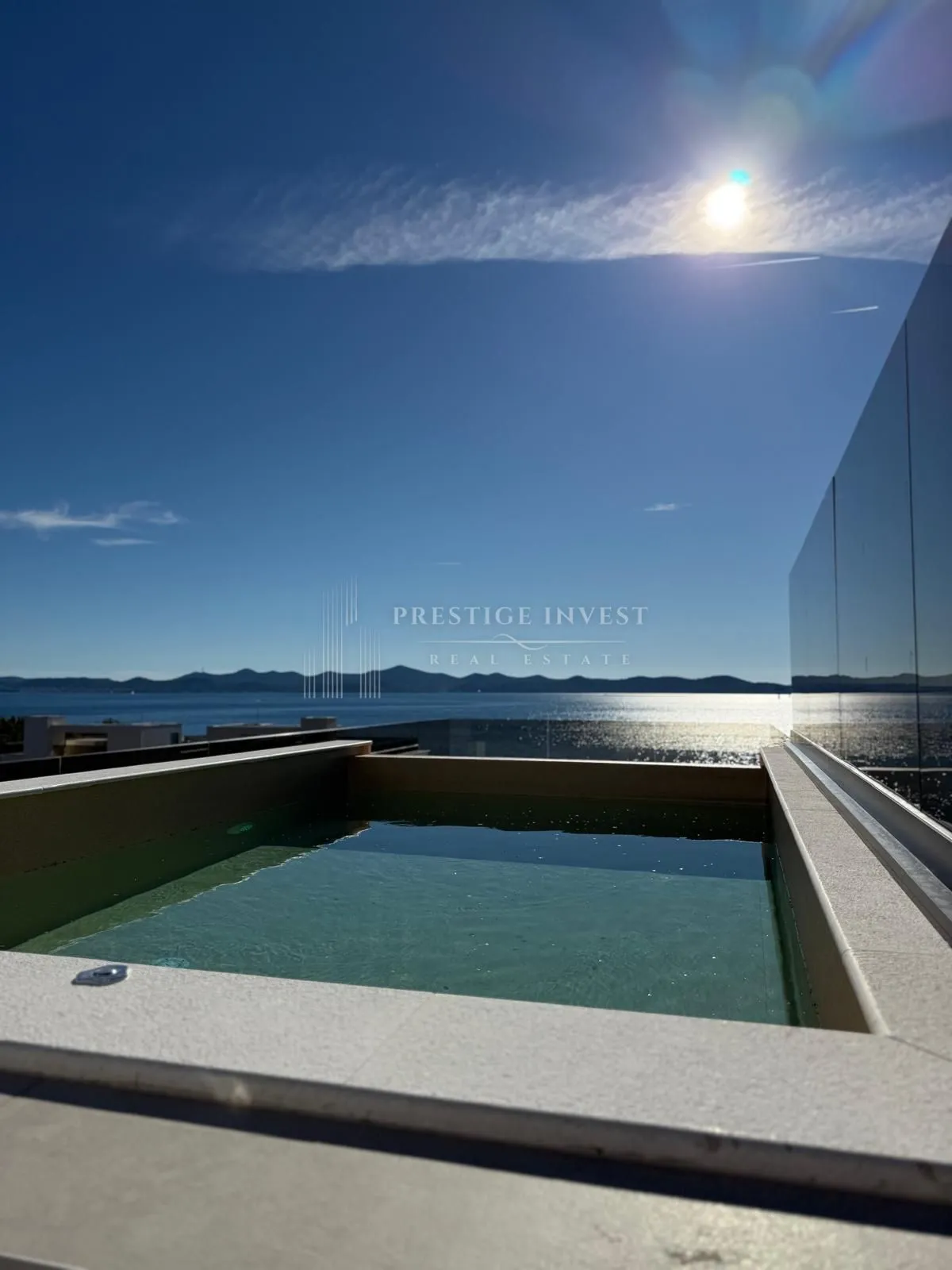 penthouse- pogled na more- bazen, krovna terasa - slika 5