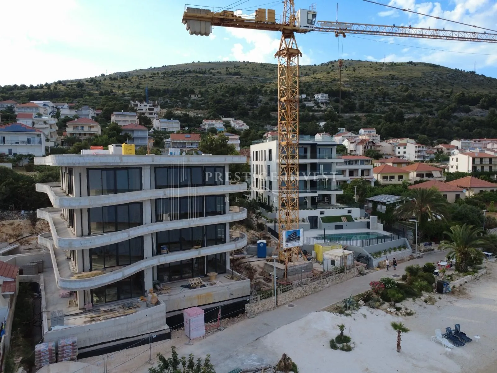 Luksuzni apartman Aniko B22 - prvi red do mora - Seget Donji, Seget