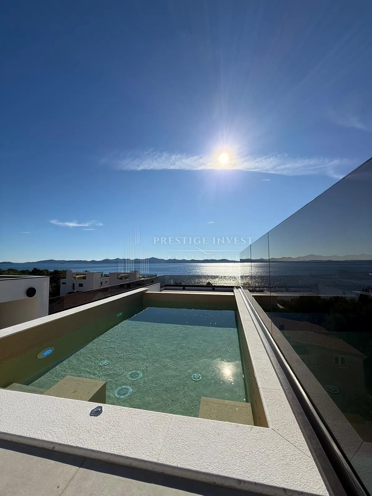 penthouse- pogled na more- bazen, krovna terasa - slika 34