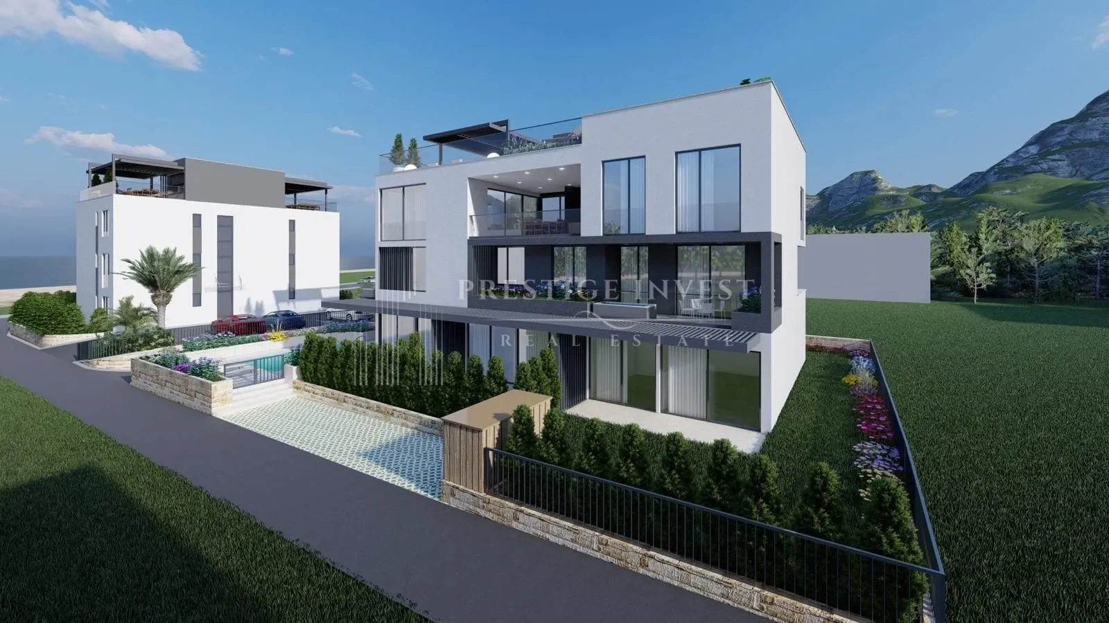 sukošan-s06-penthouse prvi red uz more - slika 49