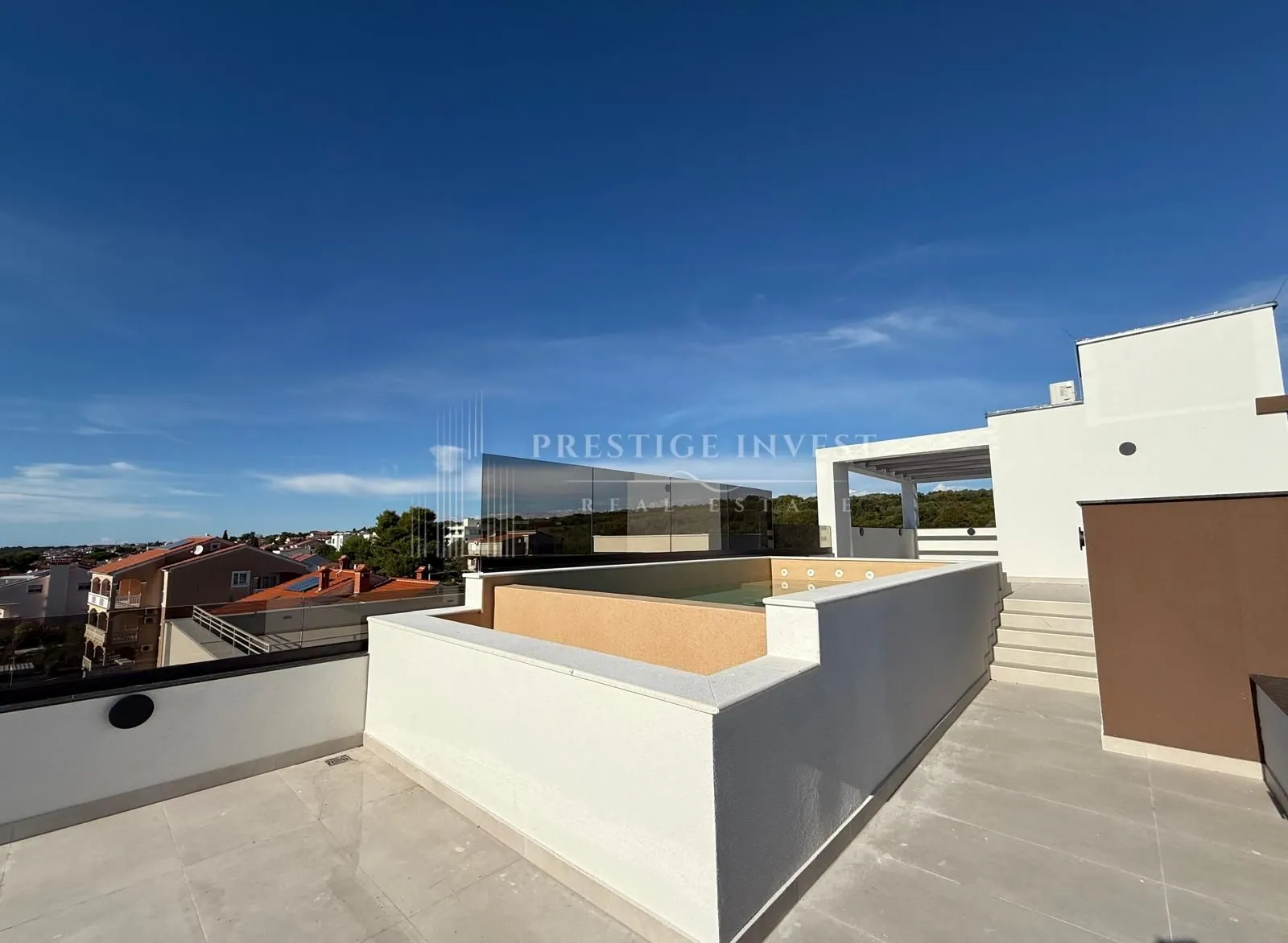penthouse- pogled na more- bazen, krovna terasa - slika 42