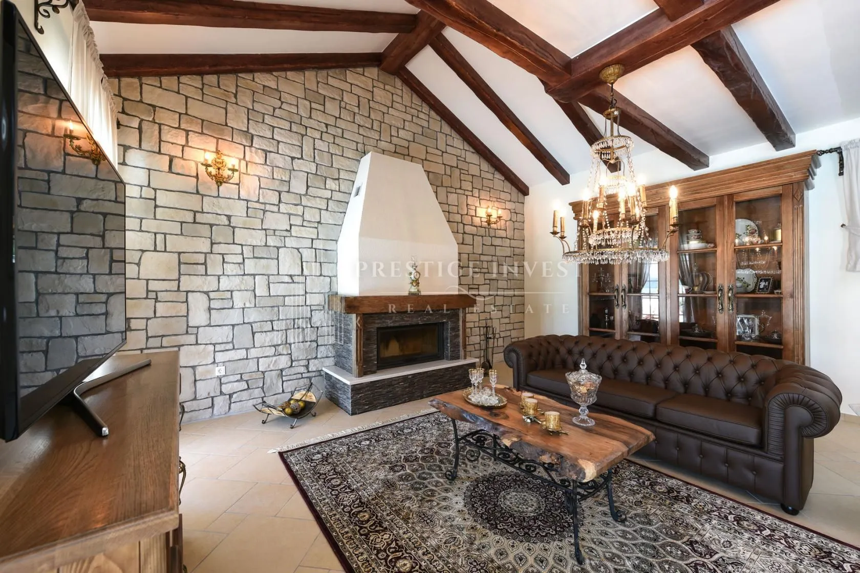 zadar okolica- luksuzna vila, bazen i teniski teren - slika 21