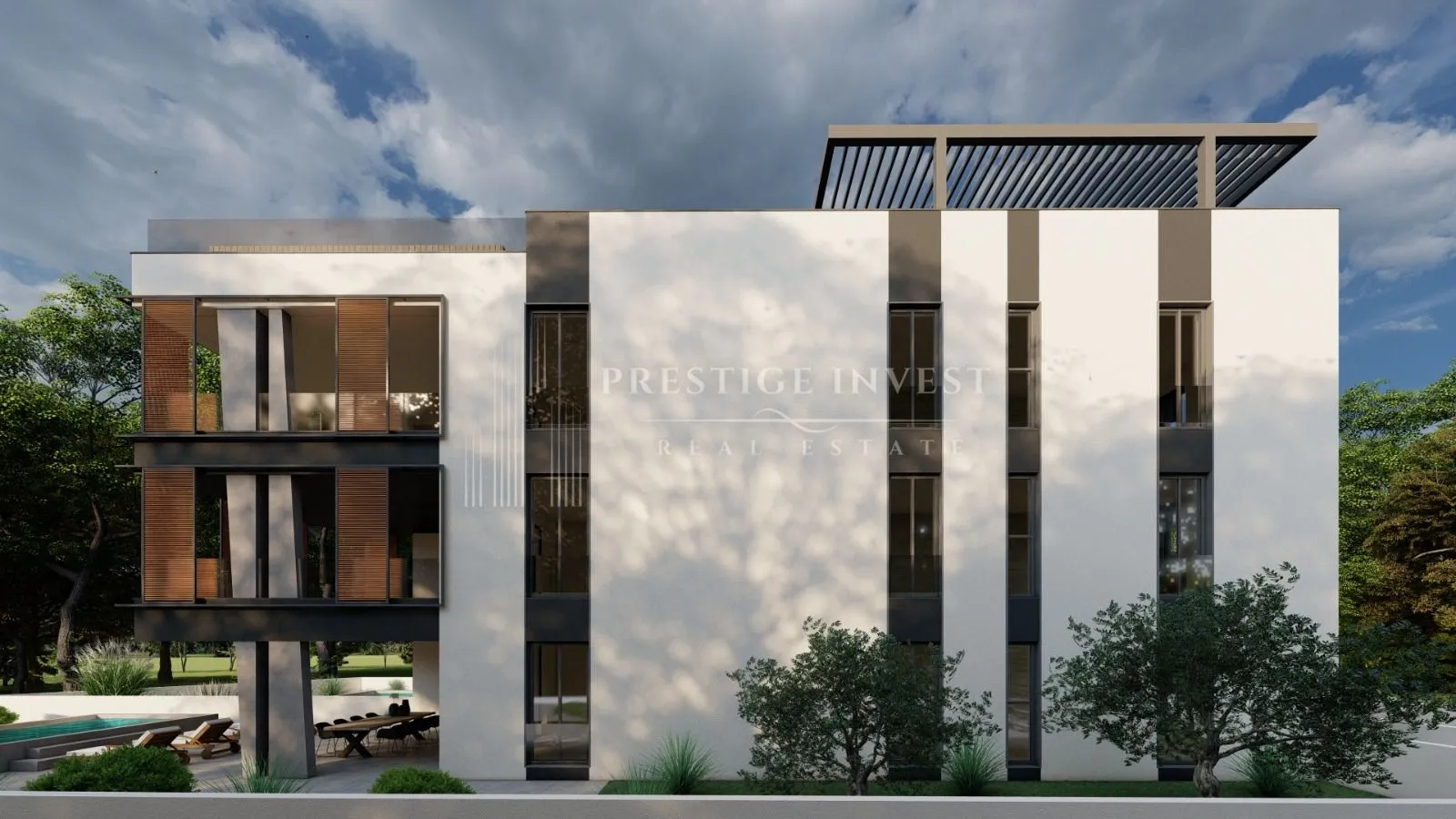 diklo- luksuzan penthouse s6- prvi red uz more i krovna terasa - slika 3