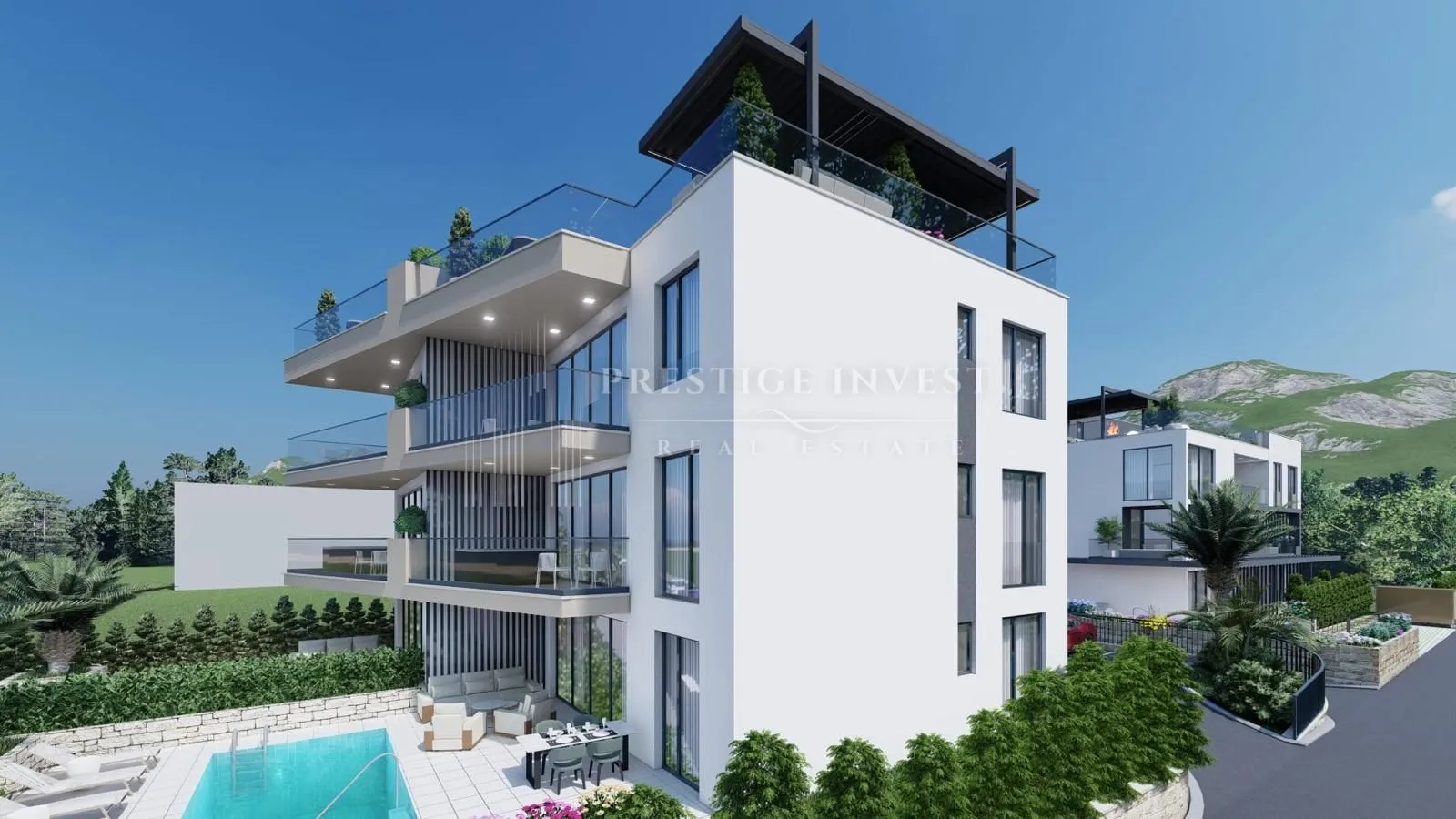 sukošan-s06-penthouse prvi red uz more - slika 37